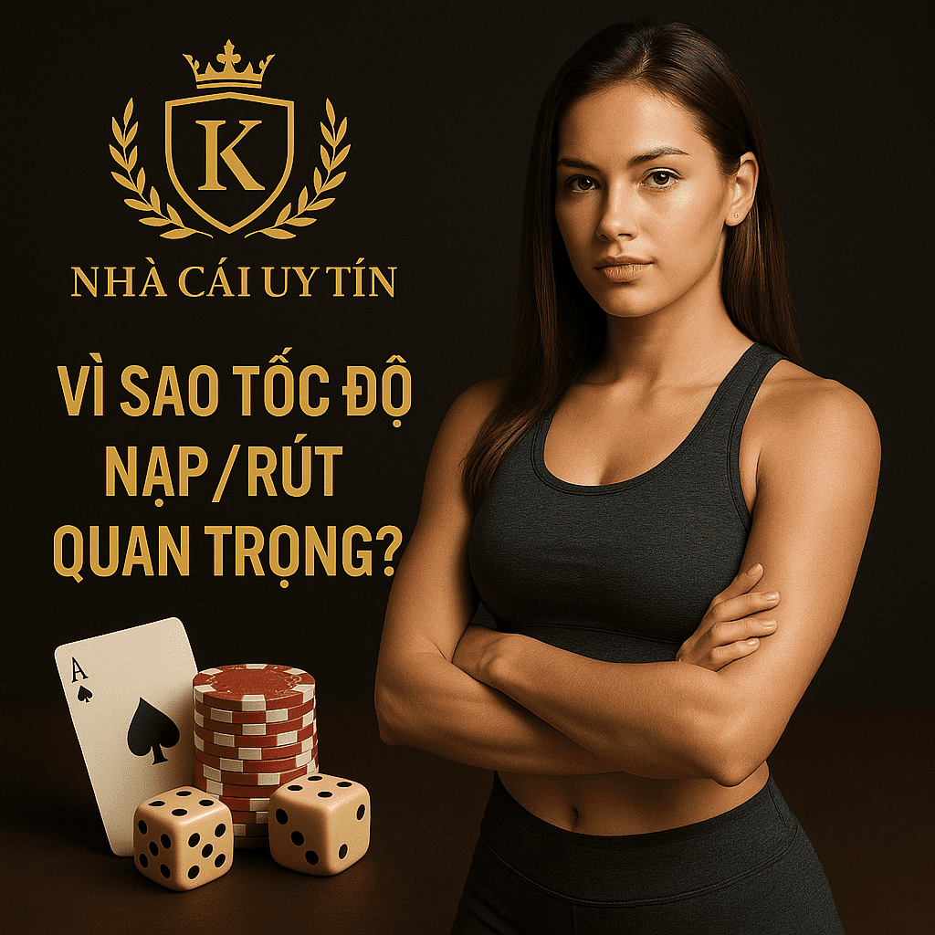 vì sao tốc độ nạp rút quan trọng của nhà cái uy tín