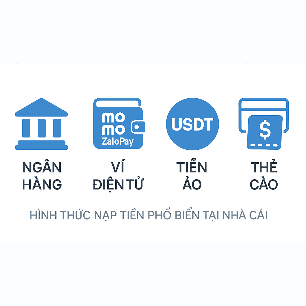 Các hình thức nạp tiền an toàn