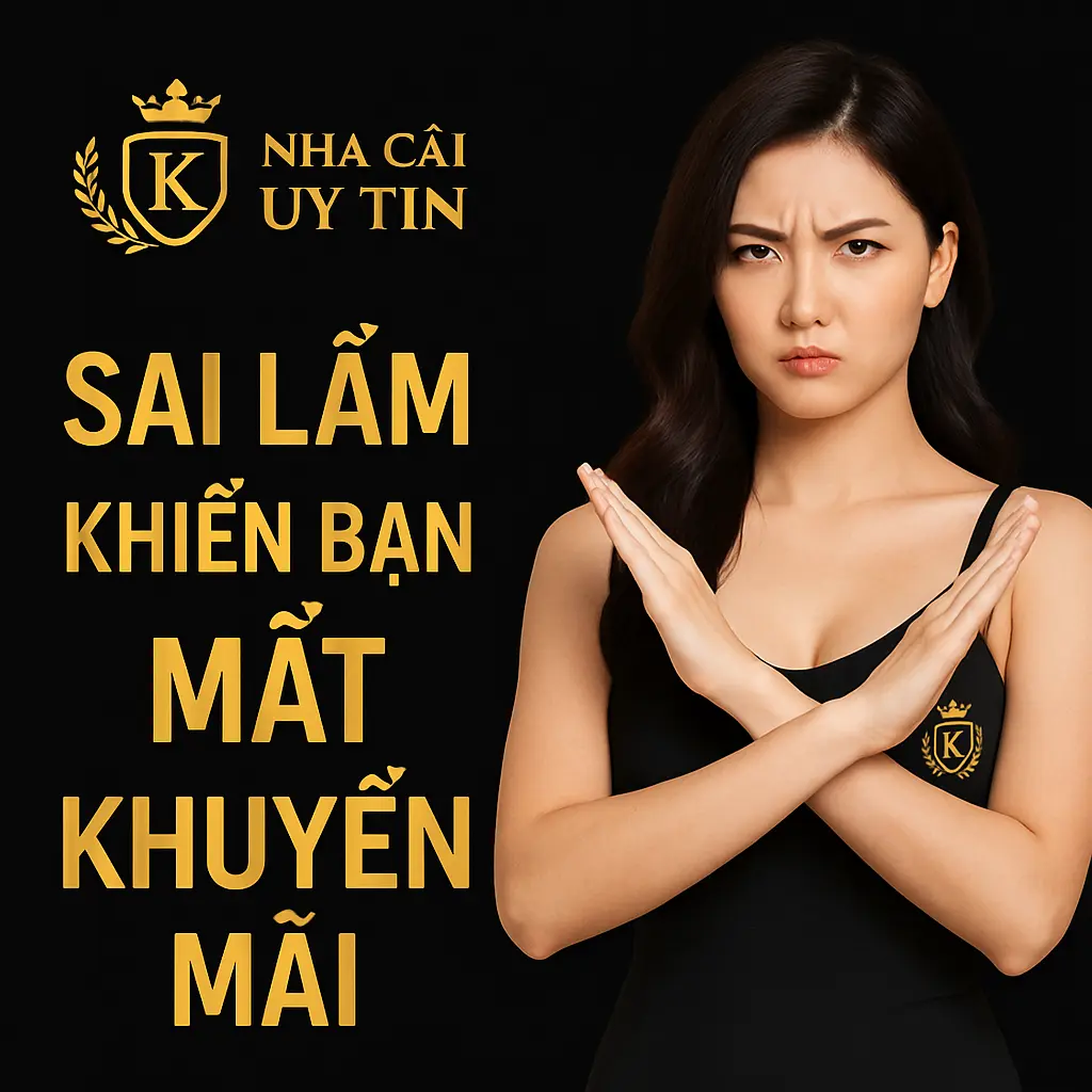 cảnh báo sai lầm khiến bạn mất khuyến mãi khi tham gia cá cược trực tuyến